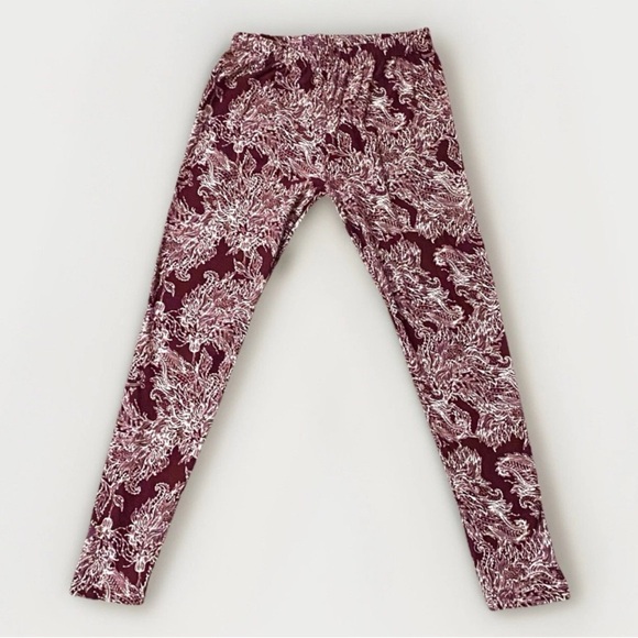 Sweet Legs OS Floral and Paisley Mandalas Dragon Design Leggings Buttery Soft - Picture 1 of 7